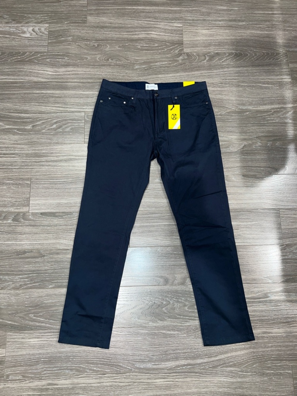 Christian Lacroix Men's Dark Navy Slim-Straight Jeans